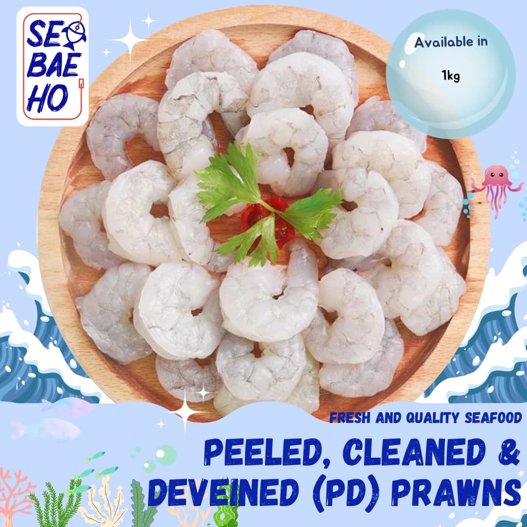 Peeled & Deveined Prawns