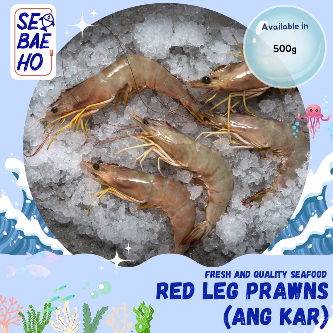 Red Legged Prawns