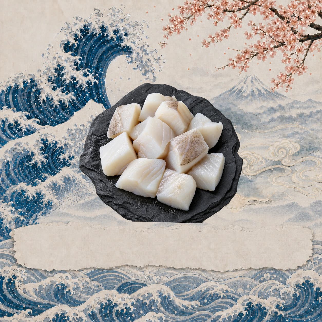 Cod Cubes (Boneless), 無骨鱈魚丁